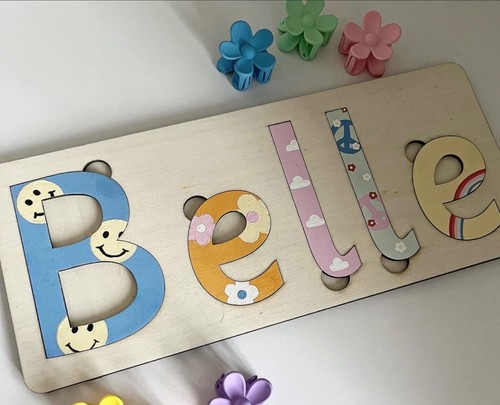 Personalised wooden name - wooden,