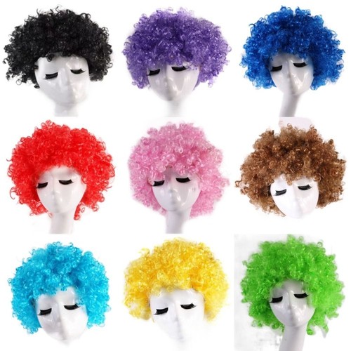 Curly hair afro wigs fancy - afro,