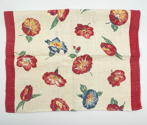 Vintage 1940s 50s linen - vintage, 1940s-50s