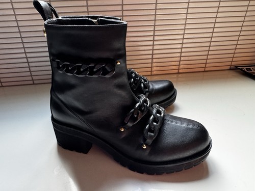 Love moschino leather black - leather,