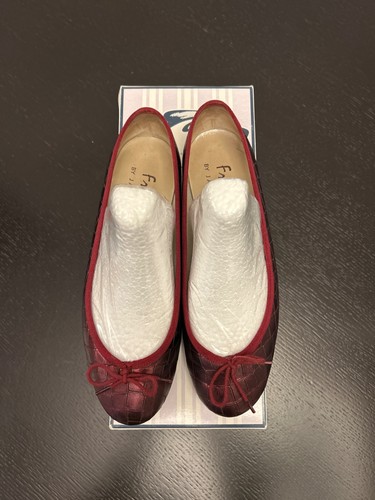 French sole burgundy metallic - french,