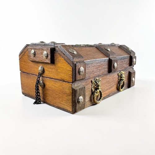 Wooden treasure chest - treasure,