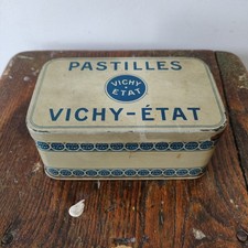 Vintage French Vichy -e'tat pastilles tin