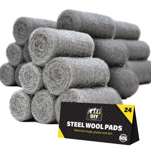 24pk steel wire - steel, wool