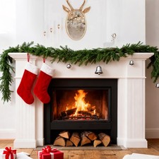 6/9FT Norfolk Pine Garland Real Touch Artificial Long Greenery Christmas Garland