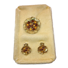 Vintage Gold Topaz Warm