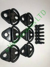 Genuine VW Volkswagen Set Of 6 Double Bolt With Bolts Tie Down Lashing D Ring