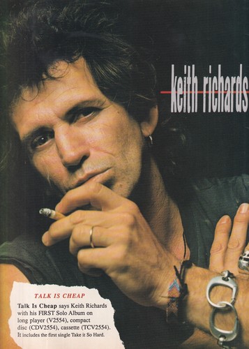 Keith richards talk is cheap - richards,