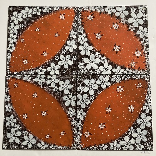 Vintage enamel tiles wall - vintage,