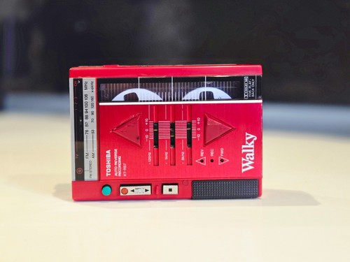 Super rare red - red, walkman