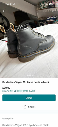 Martens 101 vegan black - martens,