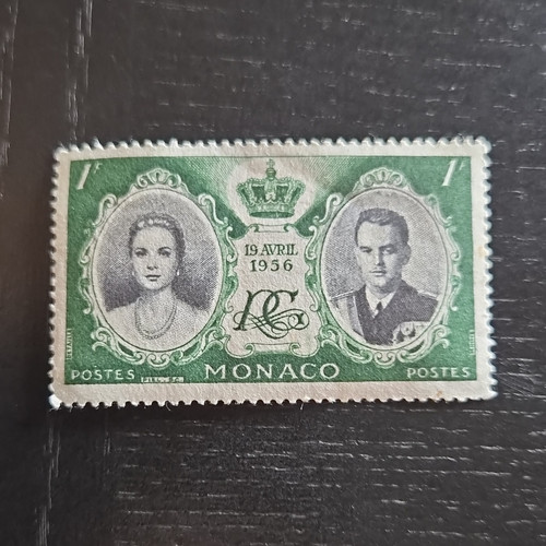 Monaco stamp green 19 - fr,