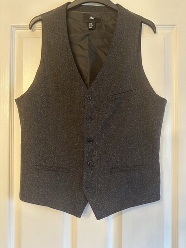 Mens tweed waistcoat - tweed,