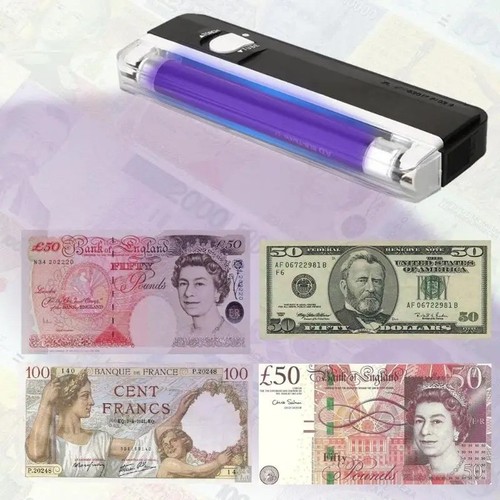Portable counterfeit bill - portable,