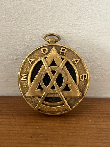 Vintage masonic madras royal - masonic,