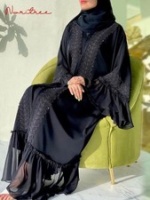 Dubai Muslim Flare Abaya