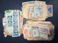 118g Poland Stamp Lot On Paper