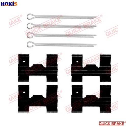 Accessory kit disc - kit, brake