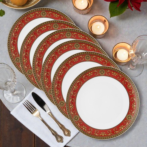 Versace medusa red dinner - versace,