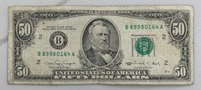 $50 Fifty Dollar Bill - Series