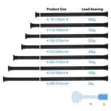 50-410cm Heavy Duty Extendable