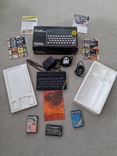 Sinclair spectrum 48k boxed - sinclair,