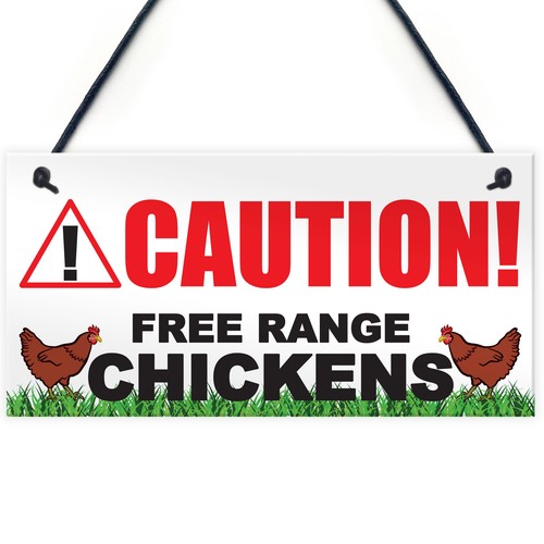 Caution free range - free,