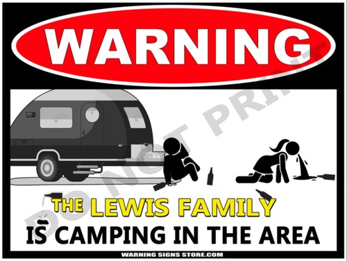 Personalized camping sign - camping,