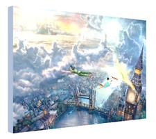 peter pan clouds  CANVAS WALL