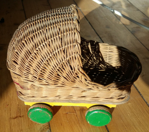Vintage hand made wicker - hand,