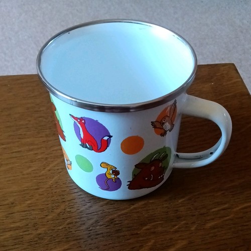The gruffalo enamel mug - enamel, julia