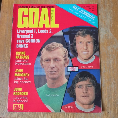 1973 goal magazine no - goal,