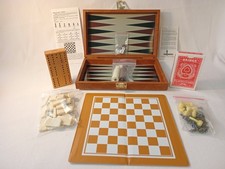 Travel Backgammon, Chess and