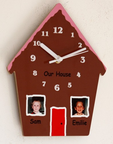 Personalised gingerbread house - personalised,