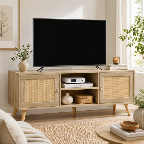 Stand 120cm wooden media - stand,