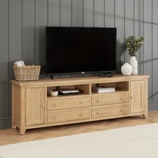 Oak TV Unit Stand Cheshire