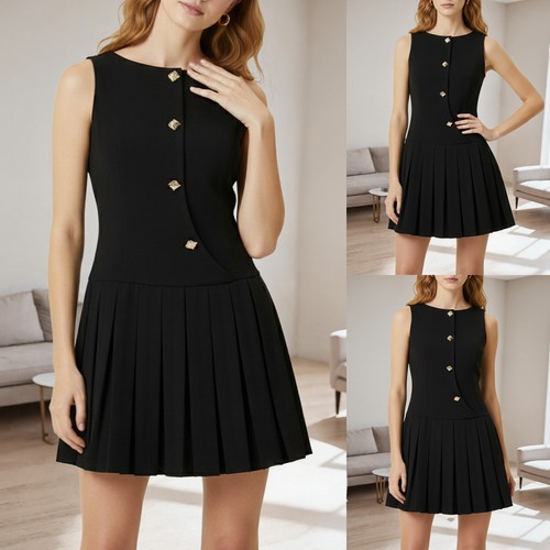 Women button sleeveless - women,