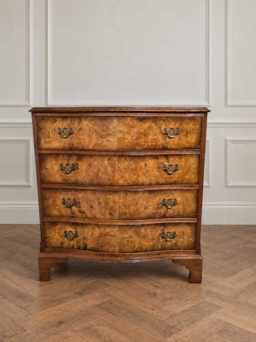 Antique style burr walnut - style,