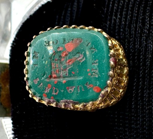 Antique georgian bloodstone - antique,