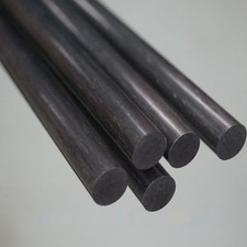 Carbon Fiber Round Bar Rod (in