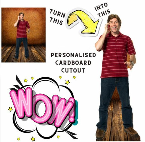 Custom personalised cardboard - personalised,