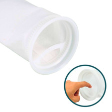 Nylon Mesh Aquarium Fish Tank Sump Filter Sock 100 200 400 Micron 4" x 9 or 15"