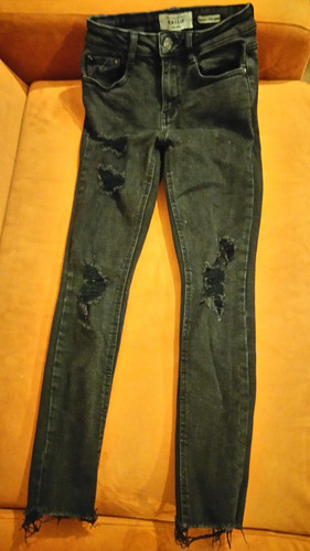 Girls black jeans - black, jeans,