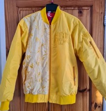  Bull Airs Back To The Future 2  DOC BROWN inspired Bomber Jacket - Medium 