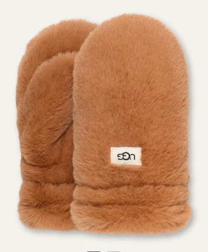 Ugg kids faux fur - kids, camel