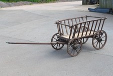 old vintage dog cart/ pony