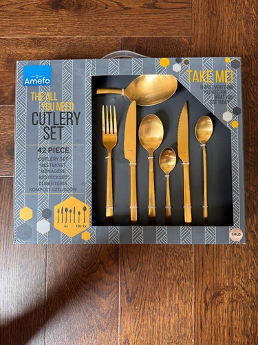 Amefa stainless steel cutlery - steel,