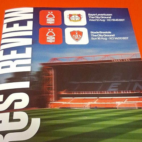 Forest pre season programme - forest, vs