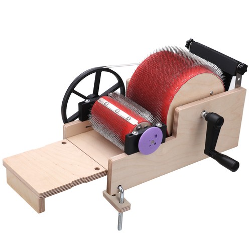 Wool drum carding - carding, machine