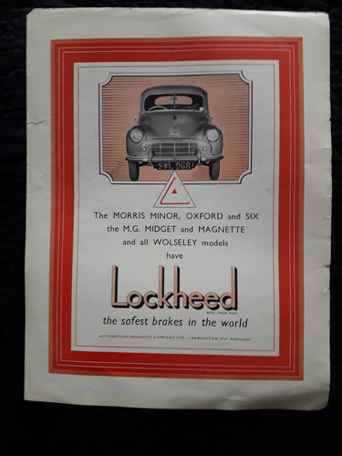 Lockheed brakes - lockheed,